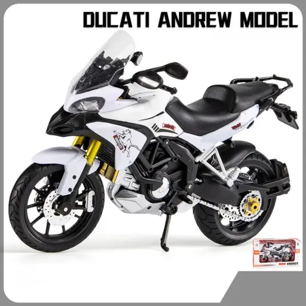 1/12 Scale Ducati MTS Enduro Diecast Model - Image 11