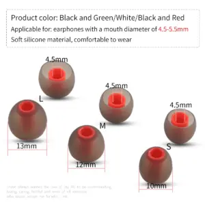 Silicone Ear Tip Set for Lenovo and JBL Headphones 12 H2cfc995c125d4a6587af7d40de6654dfi