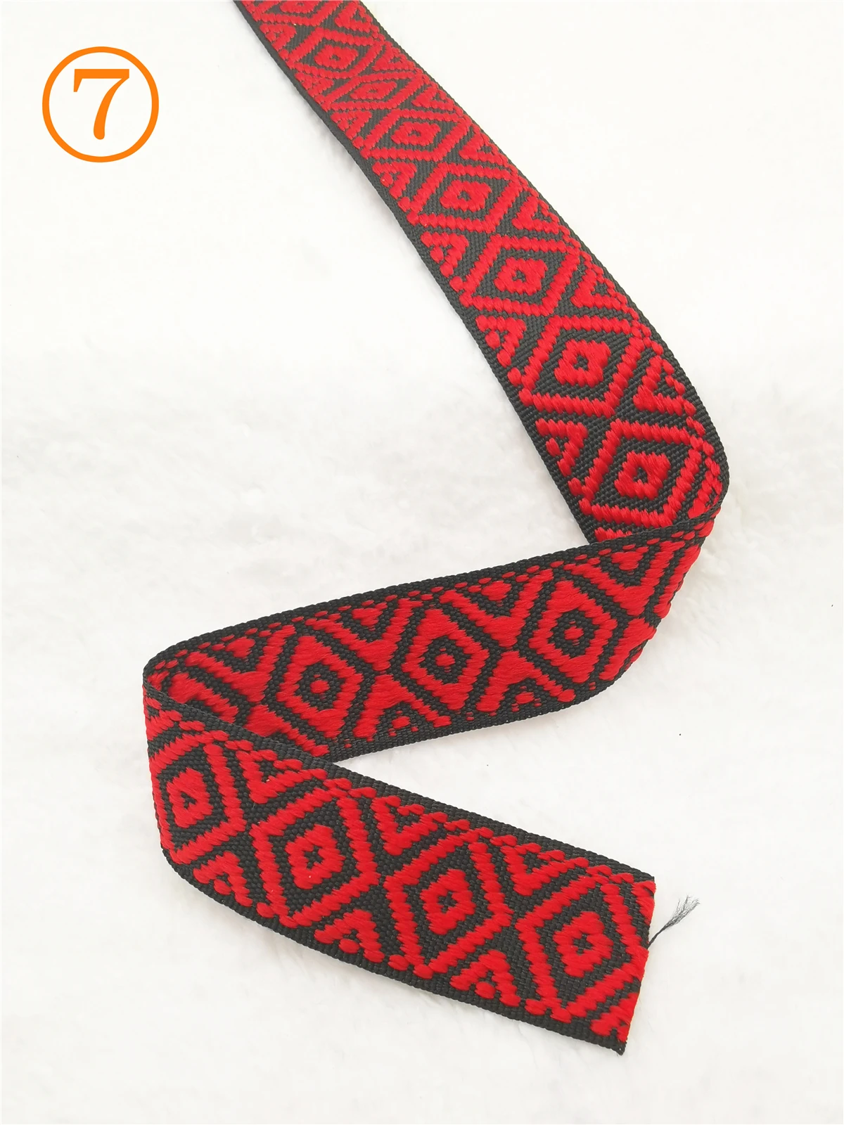 1 Inch Geometric Jacquard Ribbon 5 Yards Roll 20 1 Inch Geometric Jacquard Ribbon 5 Yards Roll - Image 20