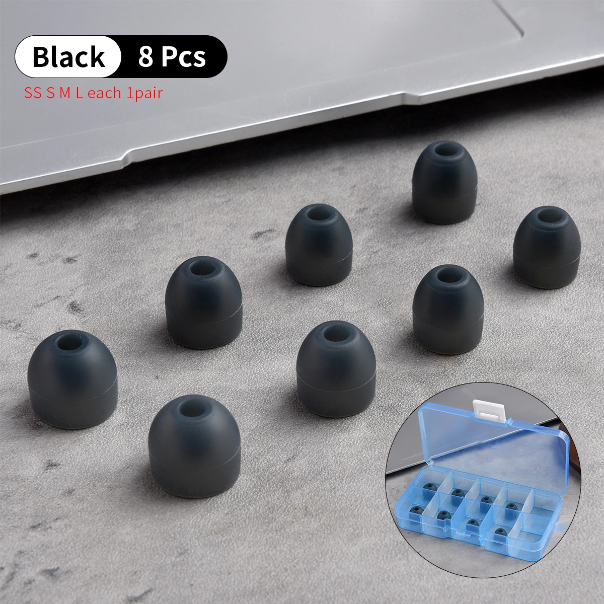 Extended Silicone Ear Tips for Sony Headphones 8 Extended Silicone Ear Tips for Sony Headphones - Image 8