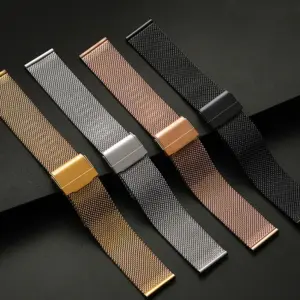 Milan Stainless Steel Mesh Watch Band 19cm 12 H3feb43de02d7416e99525b401593aca78 2