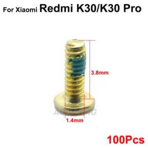 100Pcs Screws for Xiaomi Redmi K30/K30 Pro 13 H4f517793952c4183a924cc690952b332W