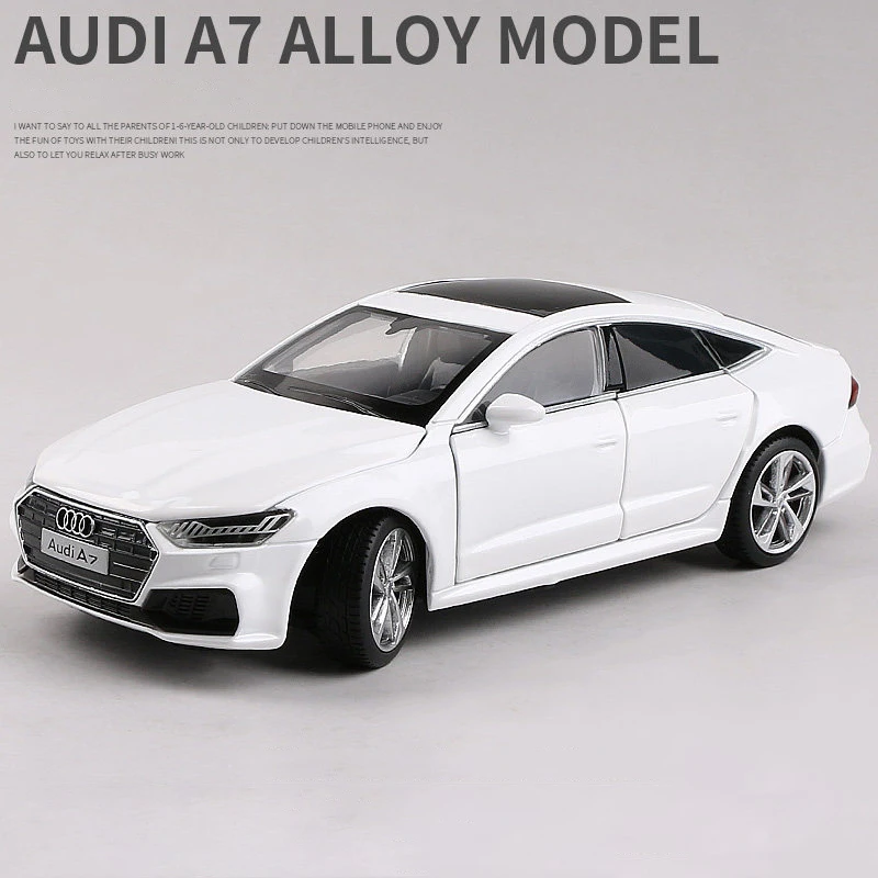 Audi A7 1:32 Diecast Model in Dark Green 11 Audi A7 1:32 Diecast Model in Dark Green - Image 11