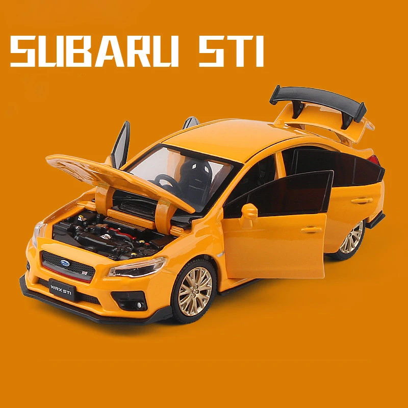 1:32 Alloy Subaru STI WRX & BRZ Model Car 13 1:32 Alloy Subaru STI WRX & BRZ Model Car - Image 13