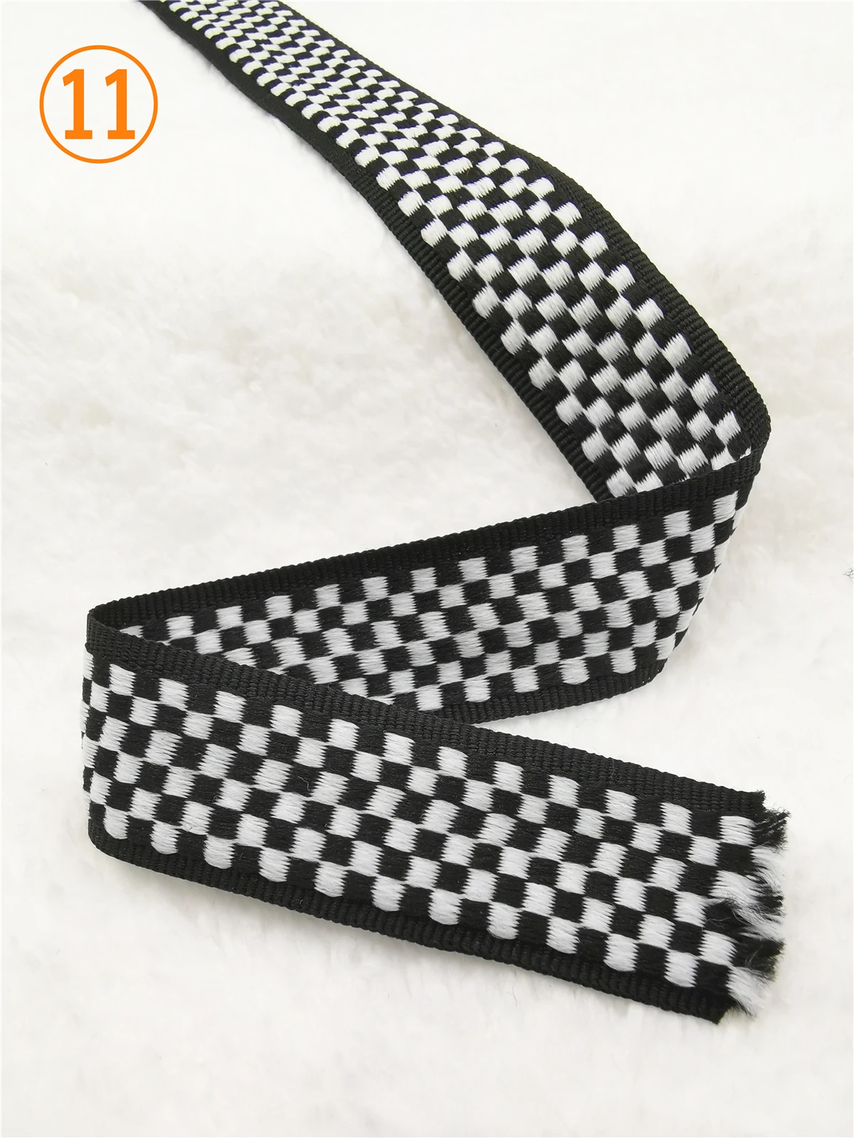 1 Inch Geometric Jacquard Ribbon 5 Yards Roll 7 1 Inch Geometric Jacquard Ribbon 5 Yards Roll - Image 7