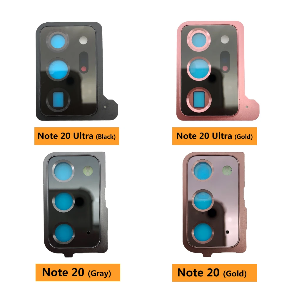 Glass Lens Covers for Samsung Note 20 & Ultra 2 Glass Lens Covers for Samsung Note 20 & Ultra - Image 2
