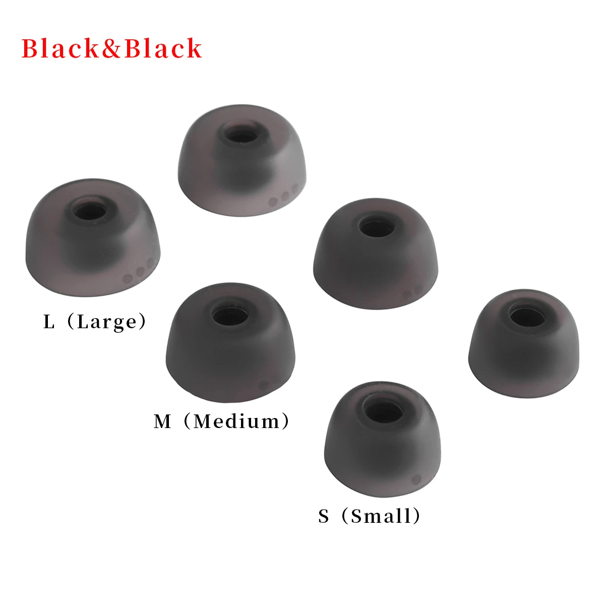 Silicone Ear Tips for QCY T1 T13 Jabra Elite 4 Silicone Ear Tips for QCY T1 T13 Jabra Elite - Image 4