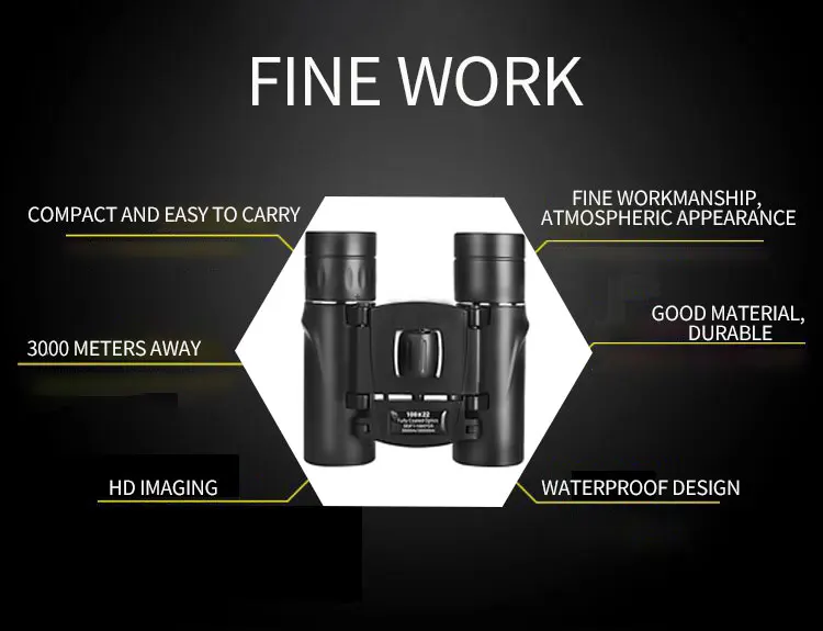 100x22 HD Powerful Binoculars 10X Magnification 8 100x22 HD Powerful Binoculars 10X Magnification - Image 8