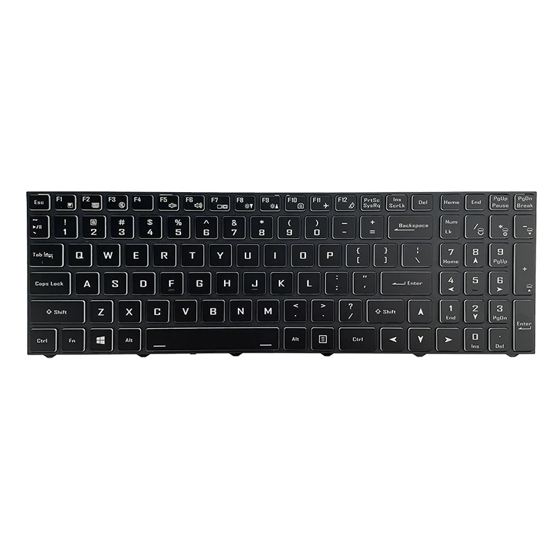 Backlit Keyboard for Clevo Models N250 N650 N850 N950 N750 N957 PA70 P950 N857 N855 N960 3 Backlit Keyboard for Clevo Models N250 N650 N850 N950 N750 N957 PA70 P950 N857 N855 N960 - Image 3