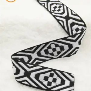 1 Inch Geometric Jacquard Ribbon 5 Yards Roll 31 H9b0a754c0330488585ec5e155dd38e0dC