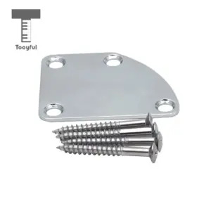 Chrome Electric Guitar Neck Plate for Strat Tele 8 HTB19cPhuuOSBuNjy0Fdq6zDnVXaa