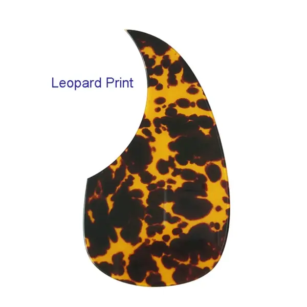 Custom Acoustic Guitar Pickguard Teardrop Shape - Image 7