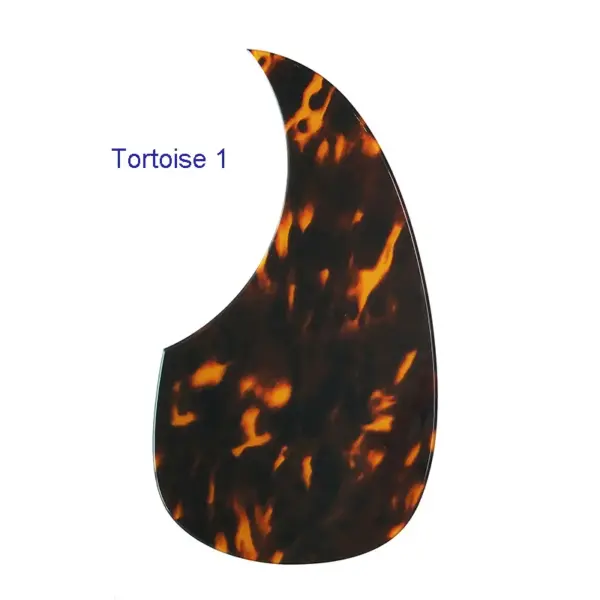 Custom Acoustic Guitar Pickguard Teardrop Shape - Image 11