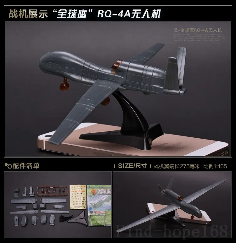 1:133 Scale RQ-4A Global Hawk Model Kit 4 1:133 Scale RQ-4A Global Hawk Model Kit - Image 4