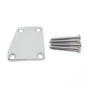 Electric Guitar Neck Plate for ST, TL, Jazz Bass 11 Ha52a44cb7f334d9381e084838cdf3e4eJ