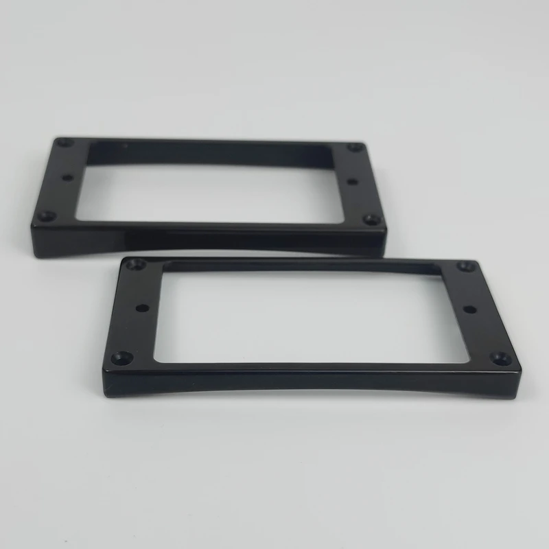 Curved Bottom Metal Humbucker Pickup Rings 8 Curved Bottom Metal Humbucker Pickup Rings - Image 8