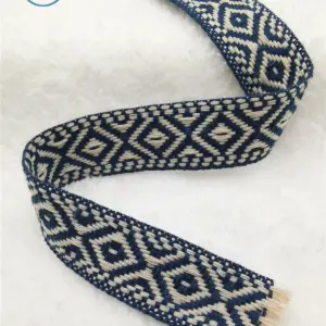 1 Inch Geometric Jacquard Ribbon 5 Yards Roll 38 Had3ca6f40dad47cc812c7451f9c3a972B