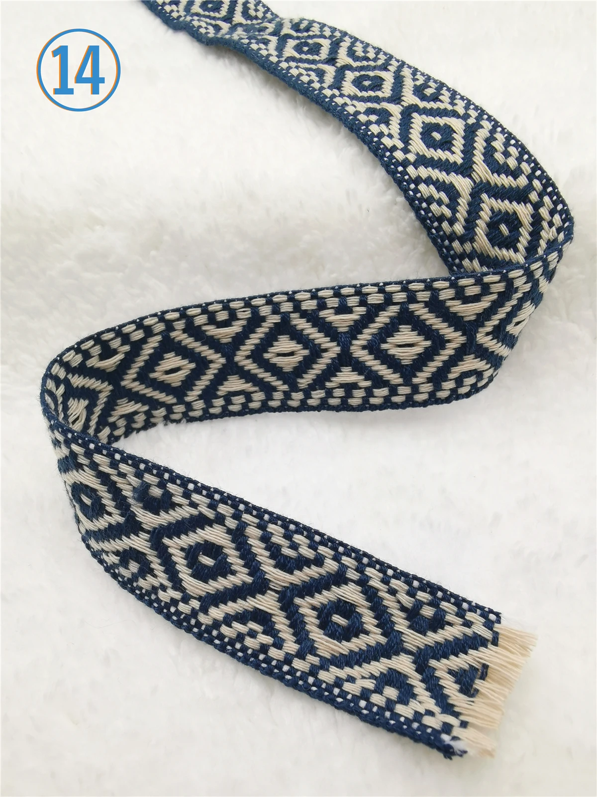 1 Inch Geometric Jacquard Ribbon 5 Yards Roll 15 1 Inch Geometric Jacquard Ribbon 5 Yards Roll - Image 15