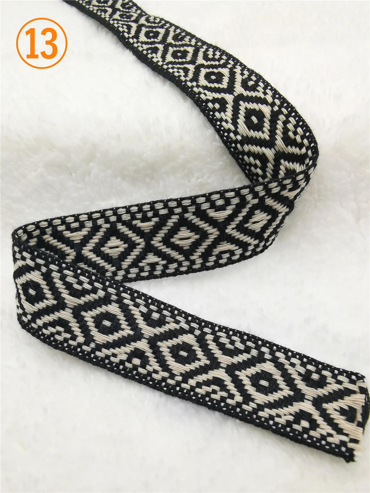 1 Inch Geometric Jacquard Ribbon 5 Yards Roll 13 1 Inch Geometric Jacquard Ribbon 5 Yards Roll - Image 13