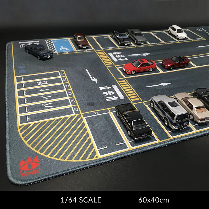 1:64 Scale Underground Garage Parking Mat 2 1:64 Scale Underground Garage Parking Mat - Image 2