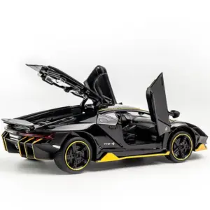 1:32 LP770 Diecast Lamborghini Aventador SVJ Car 24 Hc3990d227926410495befeb4a081a7e7V 1