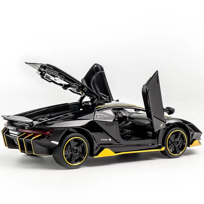 1:32 LP770 Diecast Lamborghini Aventador SVJ Car 4 1:32 LP770 Diecast Lamborghini Aventador SVJ Car - Image 4