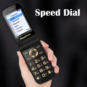 Happyhere F18 Flip Mobile Phone Gold Edition 14 Hc81f323c9729464aaf4b11665aa282850