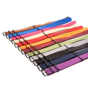 Nylon Watch Strap with Black Gray Stripes 7 Hd4dbdb453c294c5984914840a7fc7ee8x 35