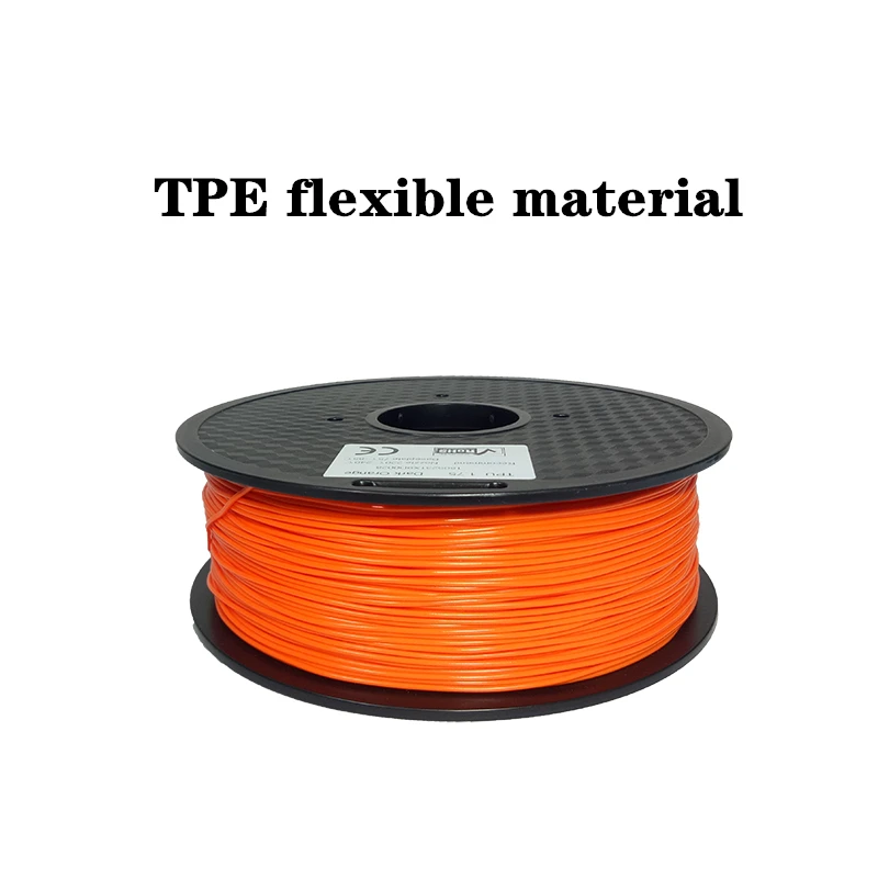 TPE 3D Printer Filament 1.75mm Orange 0.5kg 3 TPE 3D Printer Filament 1.75mm Orange 0.5kg - Image 3