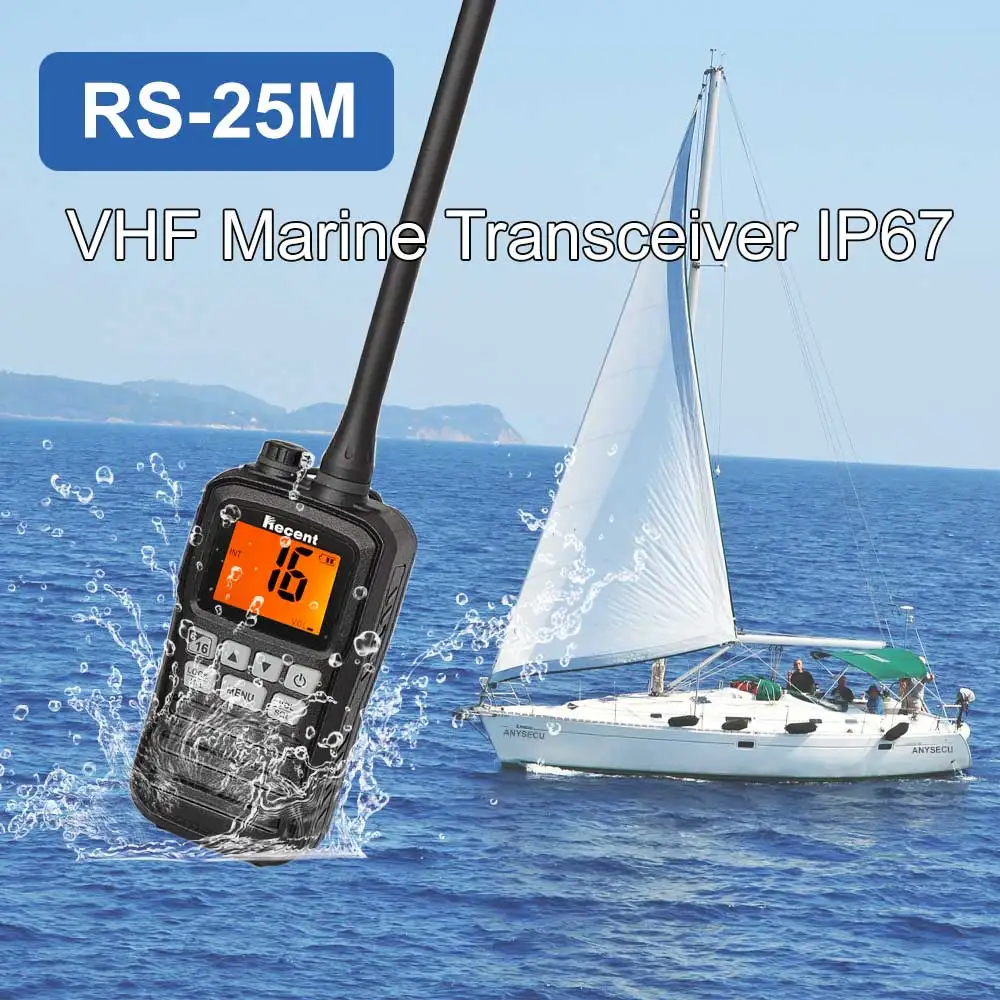 RS-25M VHF Marine Radio with Waterproof Rating 5 RS-25M VHF Marine Radio with Waterproof Rating - Image 5