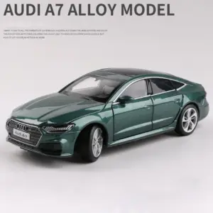 Audi A7 1:32 Diecast Model in Dark Green 20 He4012d05609746fba6295056606a6905A