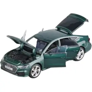 Audi A7 1:32 Diecast Model in Dark Green 17 He5f54e36d4284d319512835e9688c1bfh