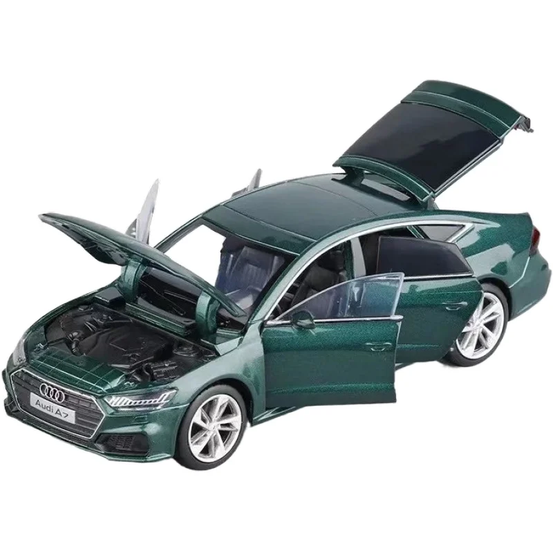 Audi A7 1:32 Diecast Model in Dark Green 6 Audi A7 1:32 Diecast Model in Dark Green - Image 6