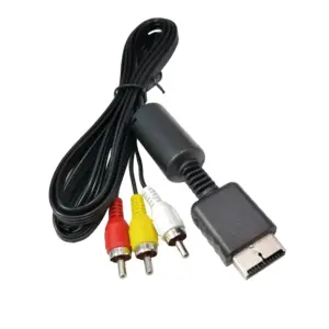 AV Cable for Sony PlayStation PS1, PS2, PS3 10 He7ddf88df64e4010bab1511b7fe7a8b1u