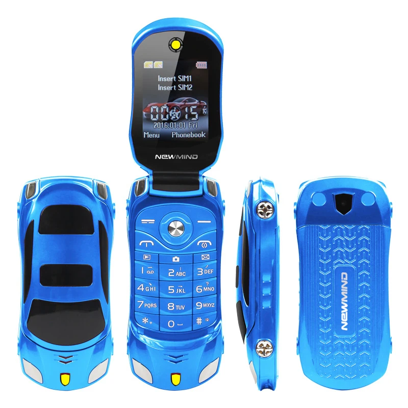 Mini Car Shape Flip Phone with Dual SIM 9 Mini Car Shape Flip Phone with Dual SIM - Image 9