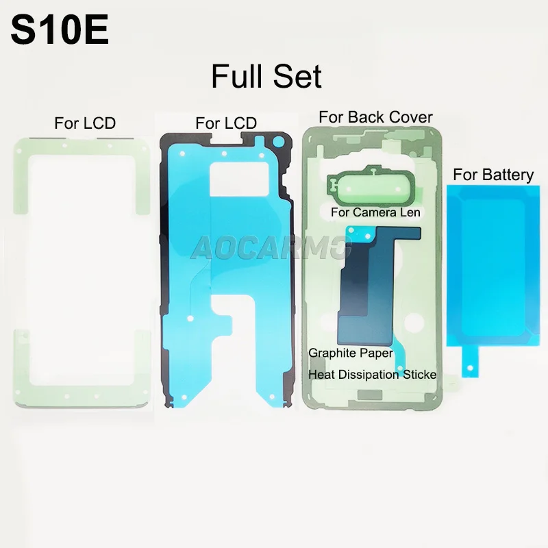Samsung Galaxy S10E Adhesive Repair Stickers 8 Samsung Galaxy S10E Adhesive Repair Stickers - Image 8