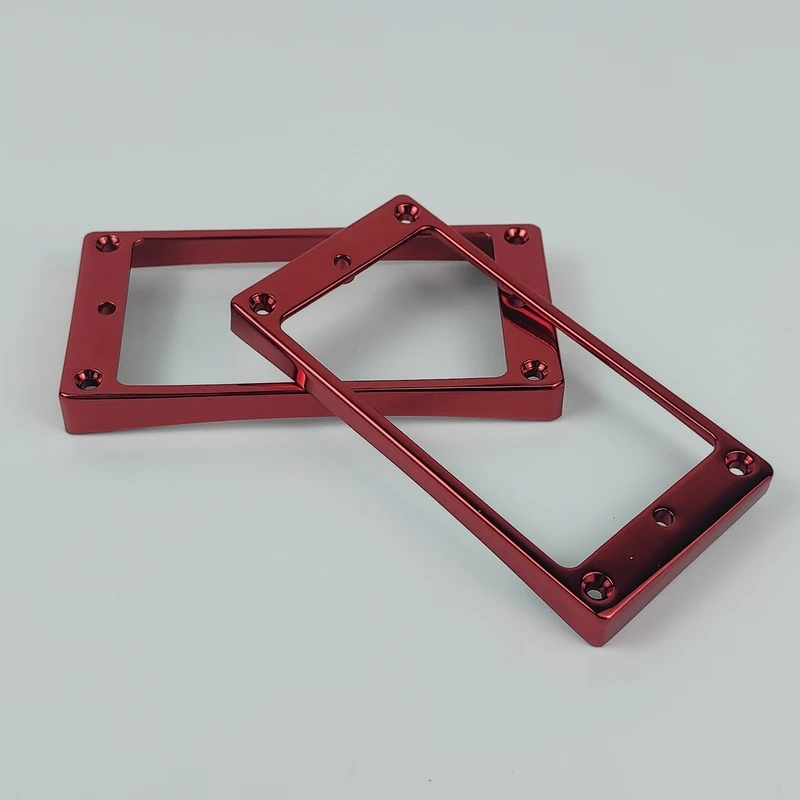 Curved Bottom Metal Humbucker Pickup Rings 3 Curved Bottom Metal Humbucker Pickup Rings - Image 3