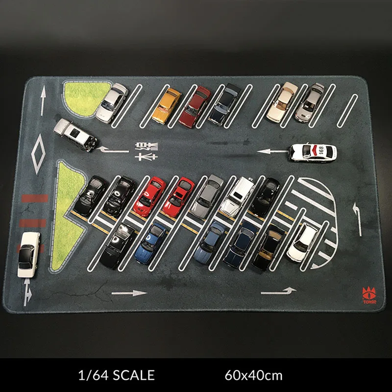 1:64 Scale Underground Garage Parking Mat 7 1:64 Scale Underground Garage Parking Mat - Image 7
