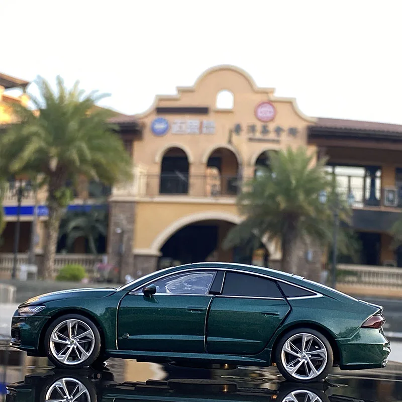 Audi A7 1:32 Diecast Model in Dark Green 5 Audi A7 1:32 Diecast Model in Dark Green - Image 5
