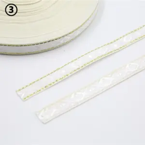 12MM Rhombus Jacquard Ribbon Lace Trim 5 Yards 36 Hf68ce84ebaea41d391c036a7813c58faL