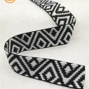 1 Inch Geometric Jacquard Ribbon 5 Yards Roll 40 Hfcf9313cd9954744abbf7e0d041f468dG