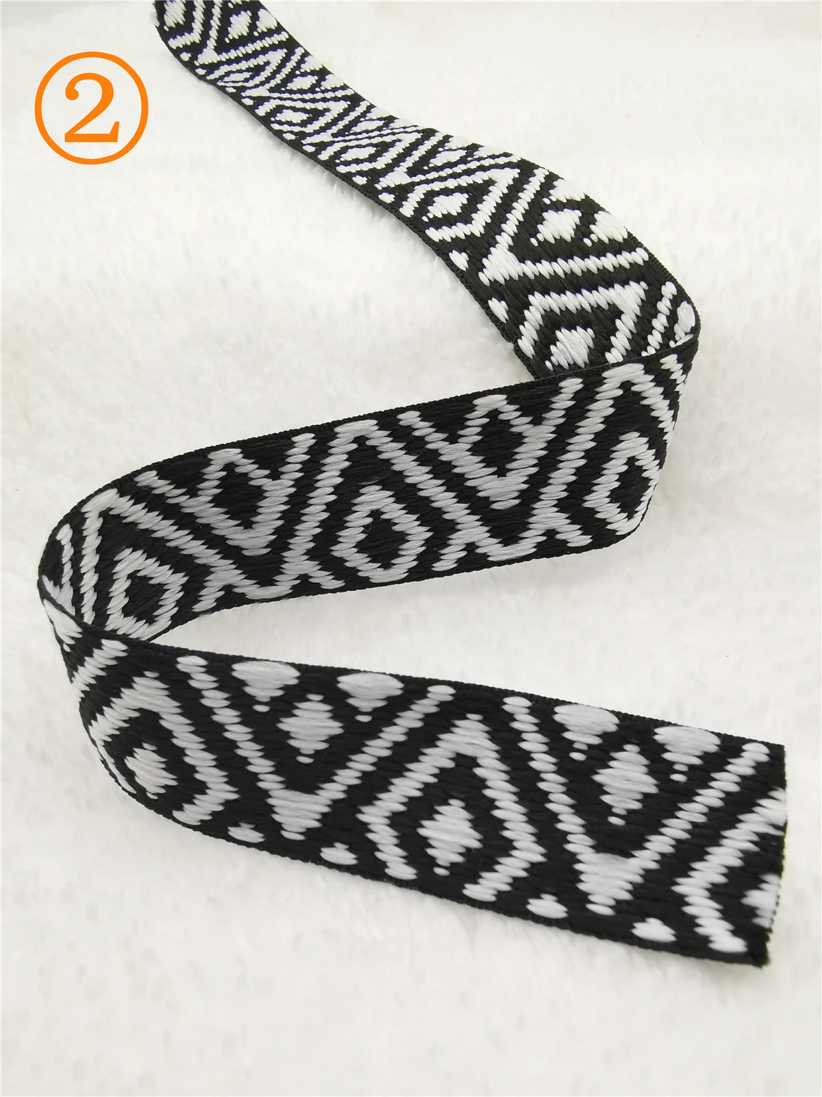 1 Inch Geometric Jacquard Ribbon 5 Yards Roll 17 1 Inch Geometric Jacquard Ribbon 5 Yards Roll - Image 17