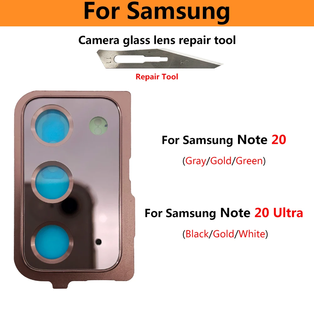 Glass Lens Covers for Samsung Note 20 & Ultra 3 Glass Lens Covers for Samsung Note 20 & Ultra - Image 3