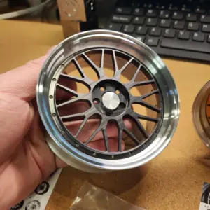 1/5 Scale ADVAN GT Gray Metal Car Wheel Model 6 S006db7f6a84c48a2b0500d47ac65ae07D 32