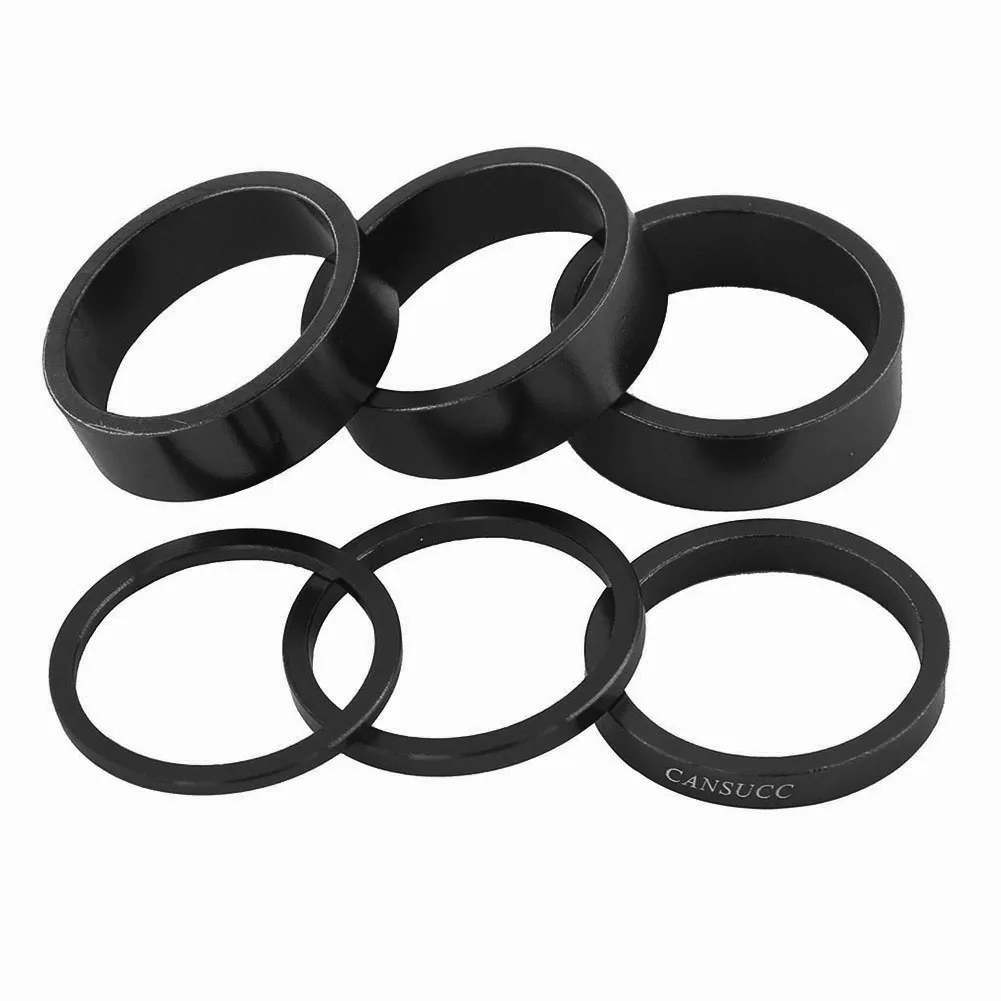 Aluminum Bike Headset Washer Set - 6 Pieces 8 Aluminum Bike Headset Washer Set - 6 Pieces - Image 8