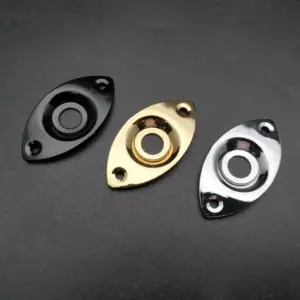Metal Cat Eye Jack Plates for Electric Bass Guitar 12 S007f2d37c9d94977a062ff7098c7dfb2O