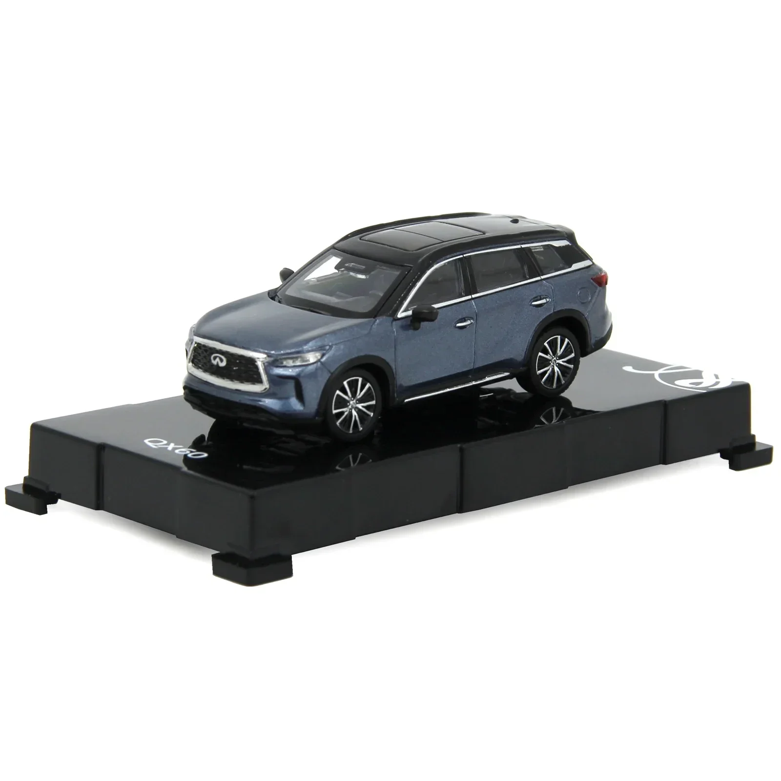 1/64 Scale Black Infiniti QX60 2022 Diecast Model 6 1/64 Scale Black Infiniti QX60 2022 Diecast Model - Image 6