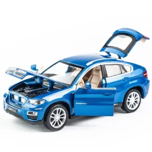 1:32 White BMW X6 Diecast Model SUV 17 S00ee023212f9484a805e8c1d2b81c628Z