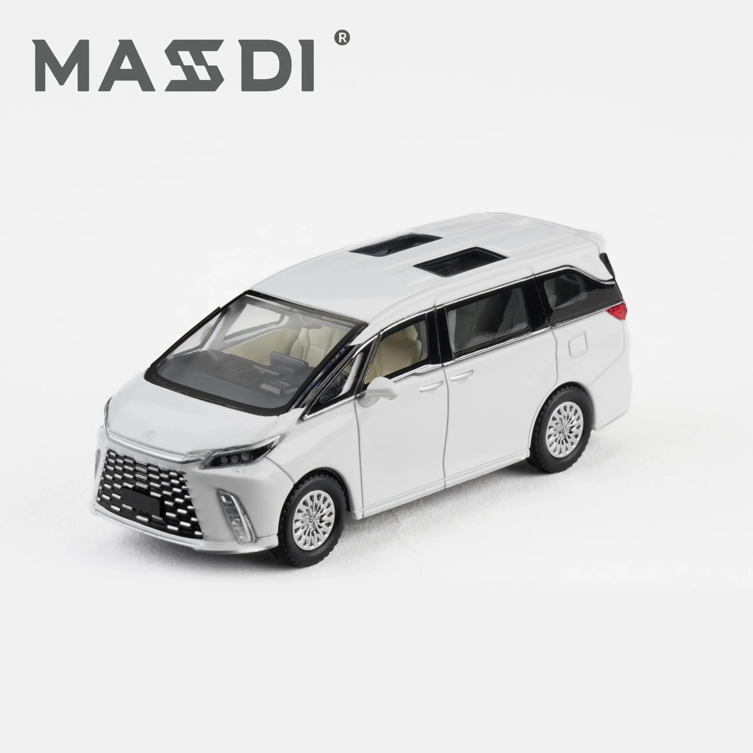 MASDI 1:64 Glossy Black Alloy Car Model 3 MASDI 1:64 Glossy Black Alloy Car Model - Image 3