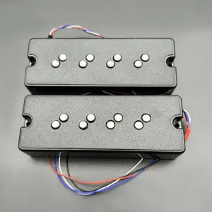 Alnico 5 Stacked Humbucker Pickup for Bass 14 S01b4a0c13f78448c8c28f0368adf2c64A